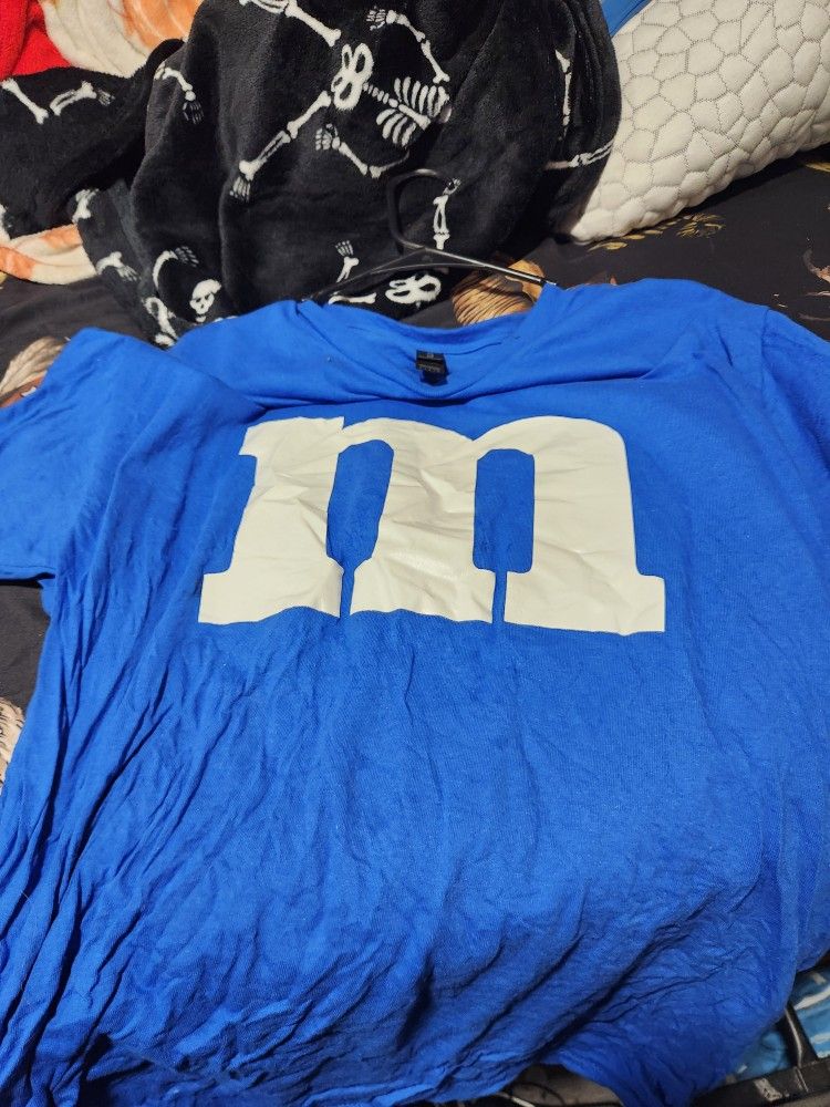 Blue M&M Shirt