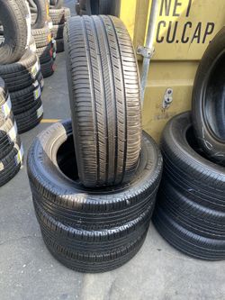 SET MICHELIN 205/60/16 GOOD USED 90%TREAD LIFE $200 INCLUDE PROFESSIONAL INSTALLATION AND TAX