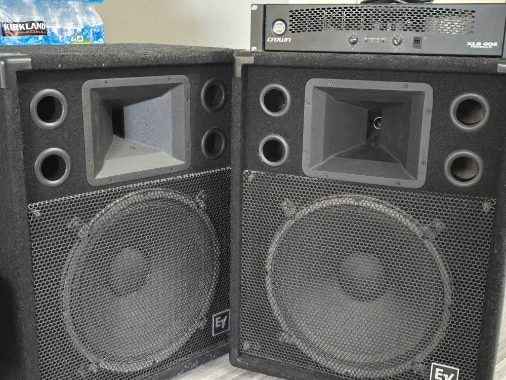 EV SPEAKERS AMPLIFIER
