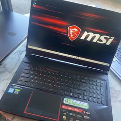 MSI ge75 Raider 9se Gaming Laptop 