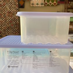 4 PIECES FRIDGE SMART TUPPERWARE like New Plus for Sale in