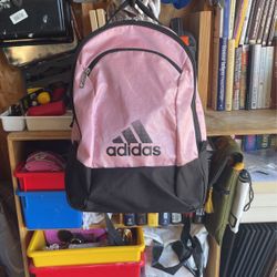 Adidas Pink Girls Backpack