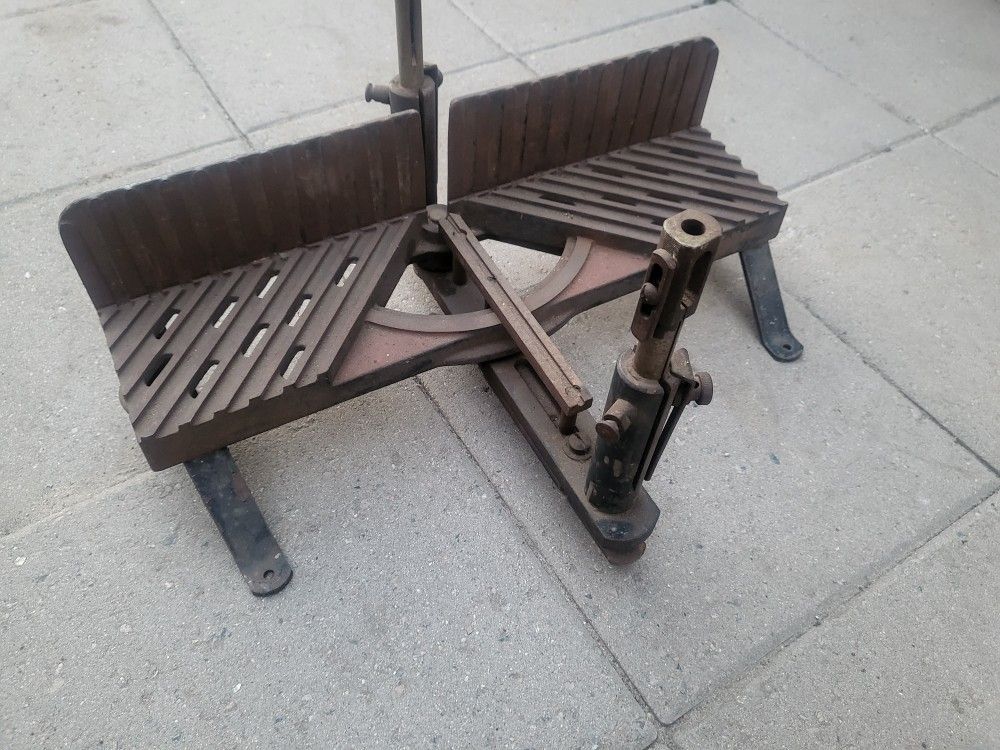 Miter Box Craftsman Wood Working Tools Tool Display Movie Scene Background Shop Garage Antique