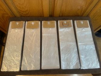 NEW Clear 5 1/2" x 15" Plastic Poly Door Knob Hanger Bags 100/Stack…500 Total