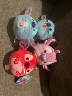 Disney Lilo & Stitch Squishmallows Plush Set of 4