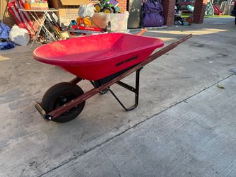 True Temper Red Wheelbarrow