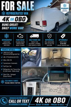 Refrigerated  Van