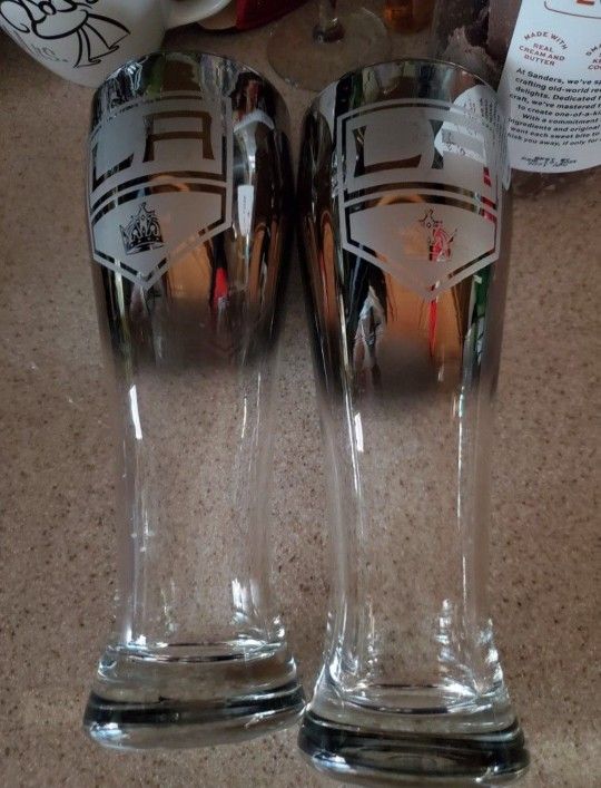 La Kings Pilsner Glasses $25 EACH