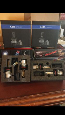 LED Headlight and fog lights bulbs