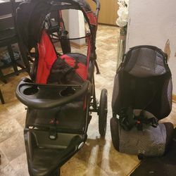 Xcel Stroller And Cosco Car Seat