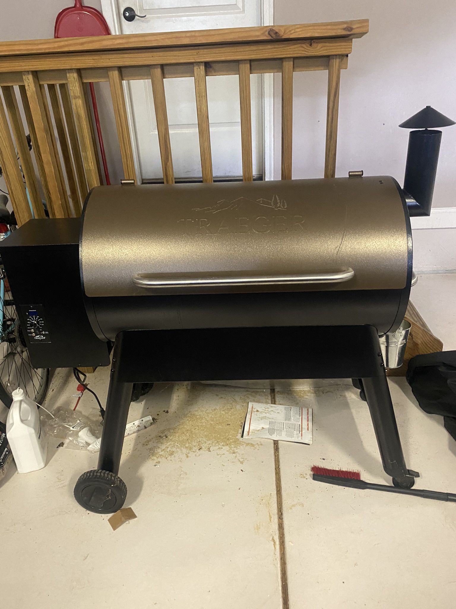 Wood Pellet Traeger Grill