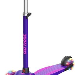 Brand new kids scooter with light up wheels