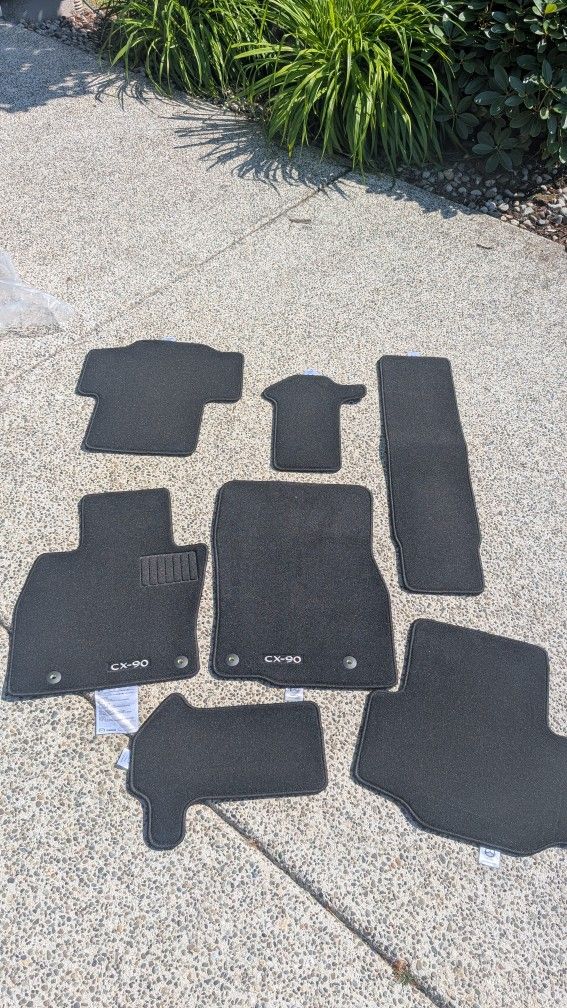 Mazda Cx90 Original Floor Carpet Mat