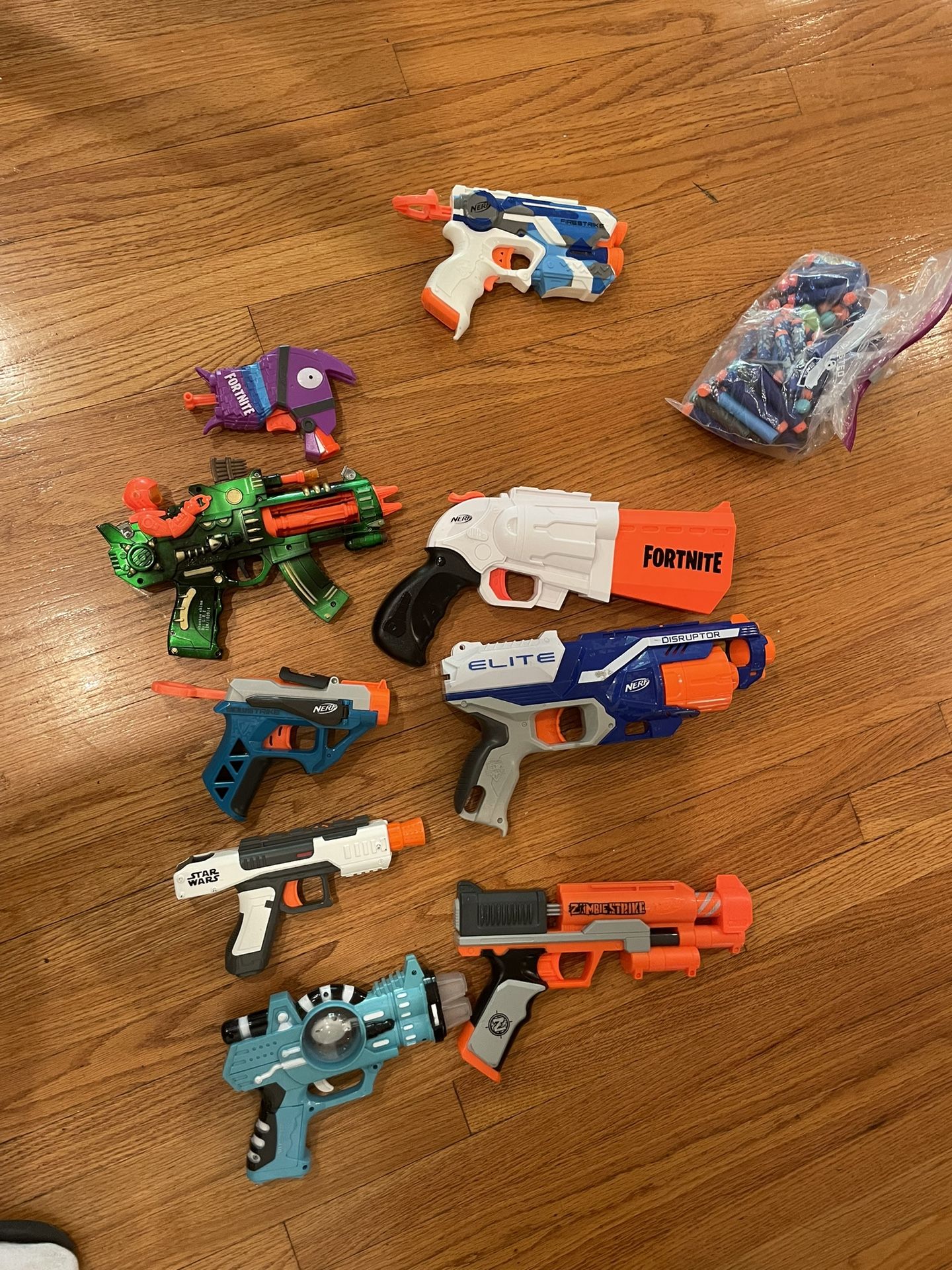 9 Toy Guns ( Nerf & Other Kinds) Bullets