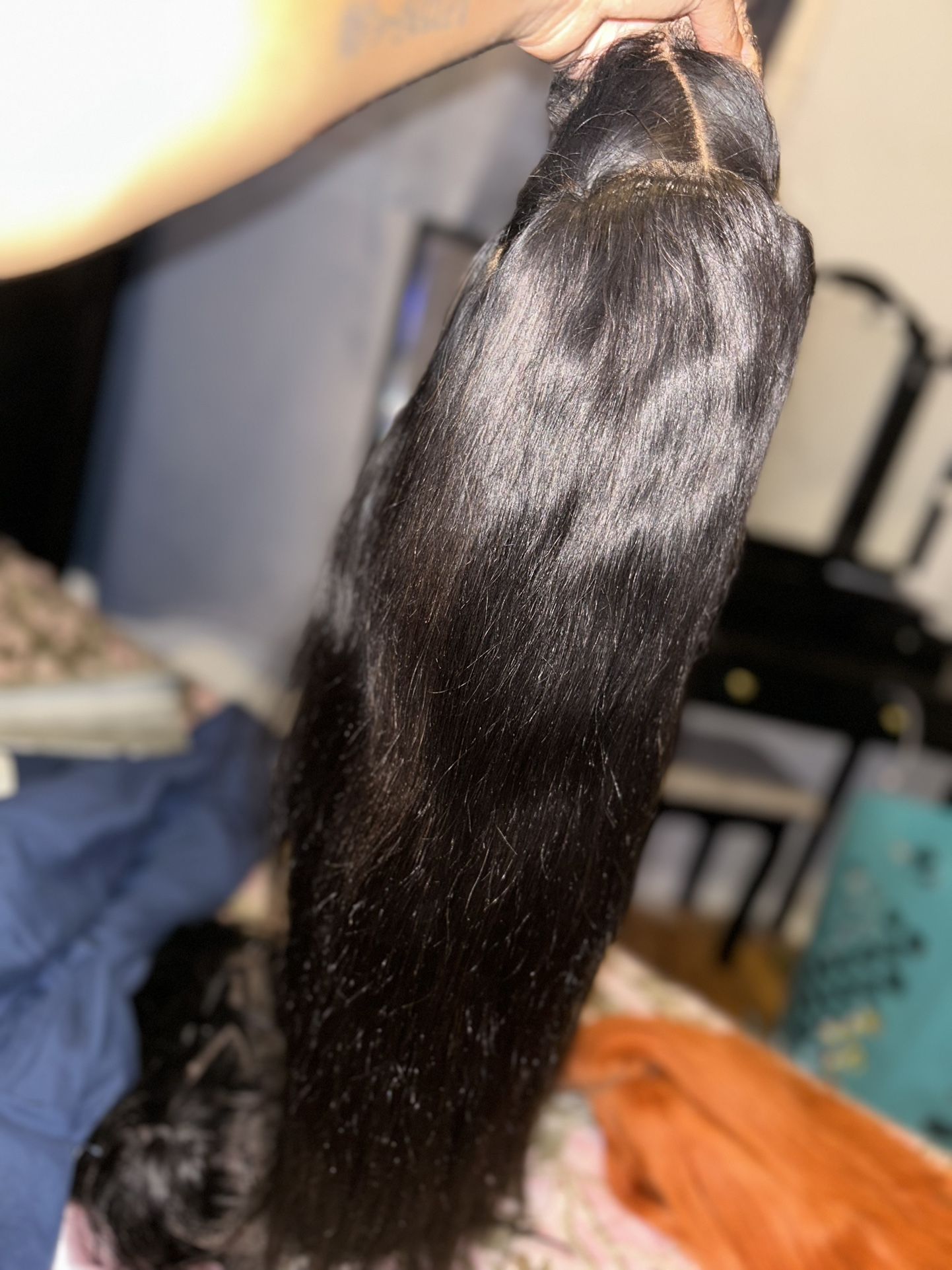 30 Inch Black wig