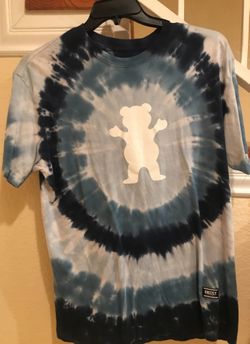 Grizzly Blue Tie-dye Tee (men’s L)