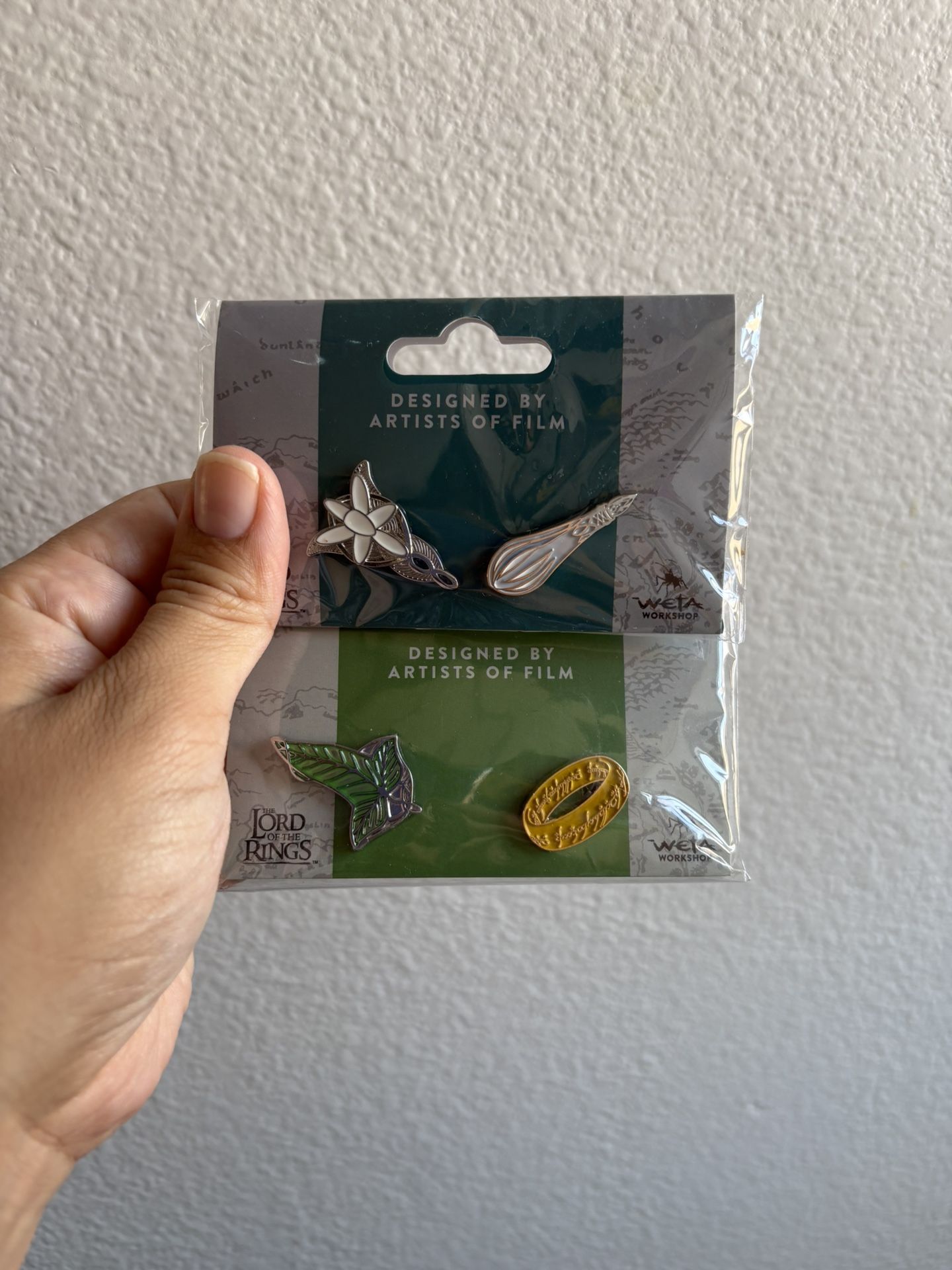 Lord Of The Rings Pin Set 