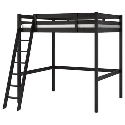 IKEA Stora Loft Bed & Mattress