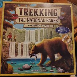 TrekKing The National Parks Board Game Second Edition