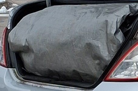 Vehicle Tarp - Gray, Sell $20