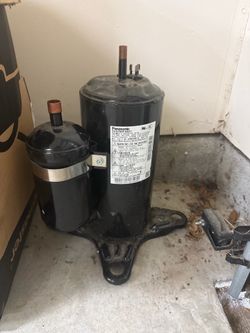 Panasonic 5VS250FAB21 (R-410A) HVAC rotary compressor.