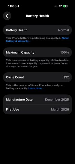 iPhone 17 256GB white Verizon/visible locked.