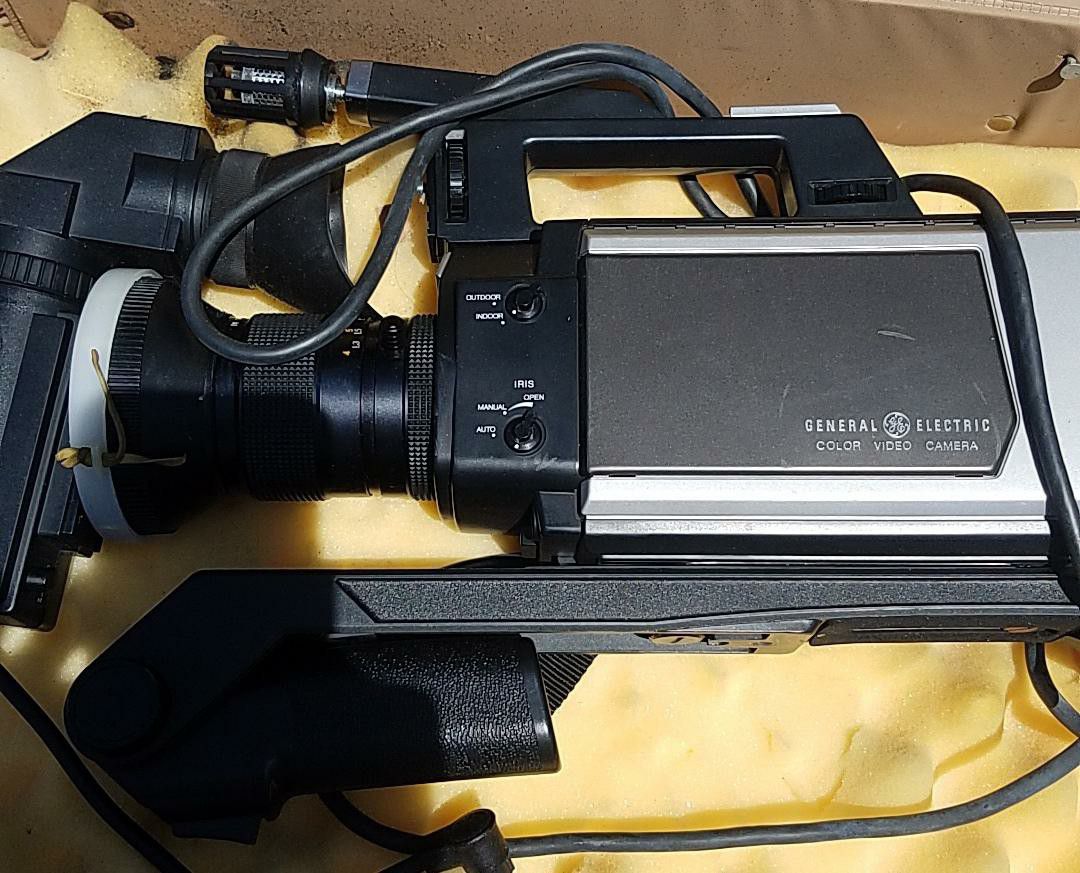 GE VHS video camera like new. 50.00