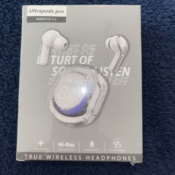 Ultrapods pro Hi-Res Noise Cancelling Bluetooth 5.3 In-Ear Earbuds Type-C