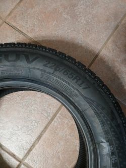 17" Inch Tires 225/65/17