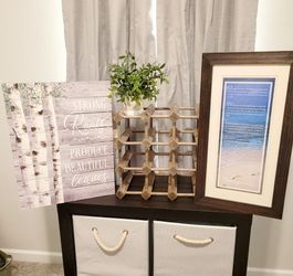 Wall pictures & Wine Rack