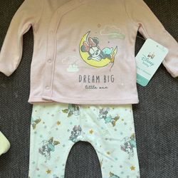 Disney Minnie Mouse baby girls outfit - 3/6 mo