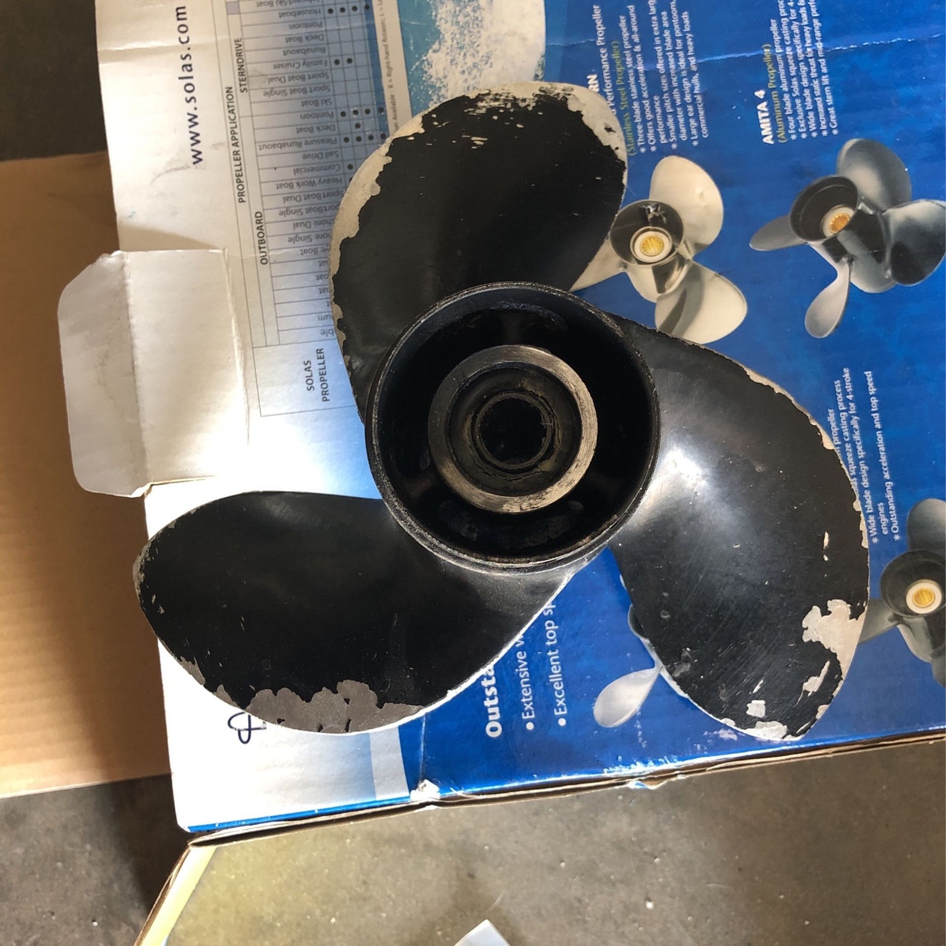 Mercury 3 Blade Prop