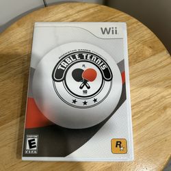 Wii Table Tennis (CIB)