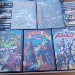 dc marvel superhero dvds