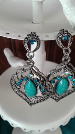 Cute turquoise earrings
