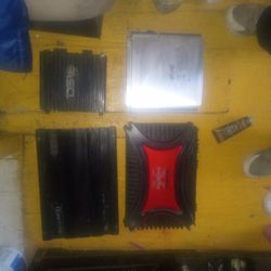 For Car Audio Amplifiers All Work Fine $150 For All Four