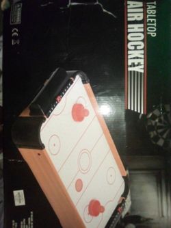 Miniature  Air Hockey Table