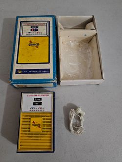 Sunoco Gas Pump Transister Radio