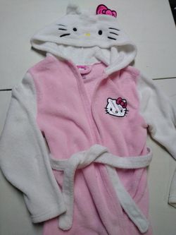 Hello kitty girls robe