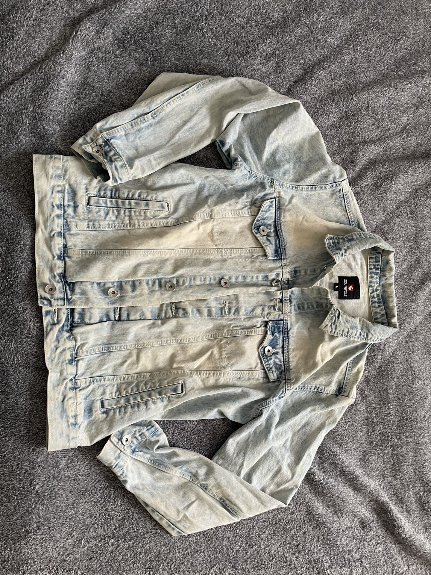 Southpole Blue Washed LARGE Jeanjacket