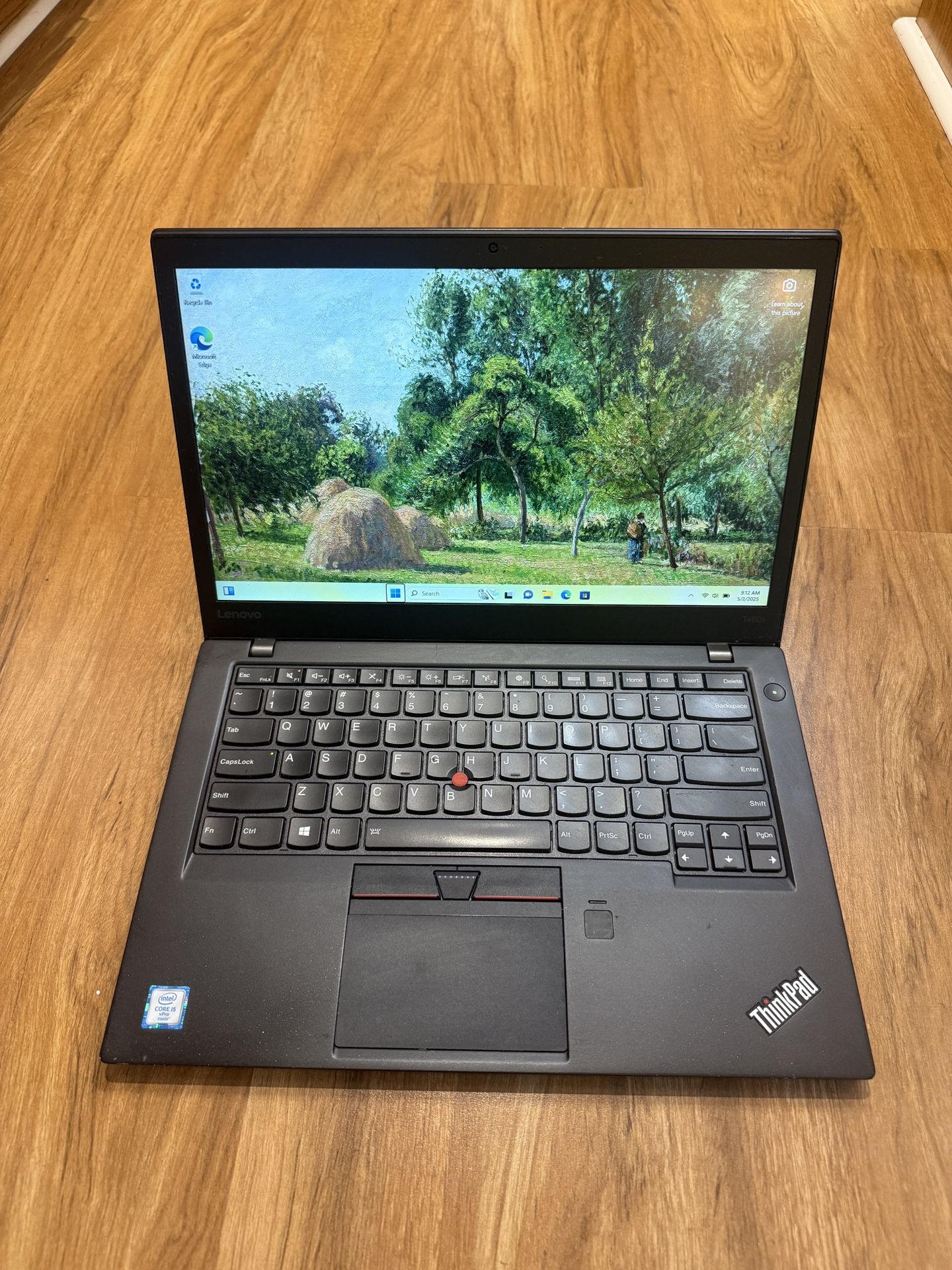Lenovo ThinkPad T460s core i5 6th gen 8GB Ram 256GB SSD Windows 11 Pro 15” HD Touch Screen Laptop with charger in Excellent Working condition!!!!!  Sp