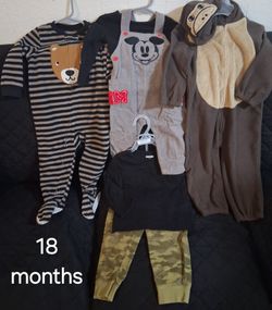 18 MONTHS BOY WINTER CLOTHES (ROPA PARA NIÑO TALLA 18 MESES)
