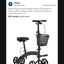 Manuel Seated Scooter $80