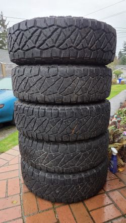 Nitto Ridge Grappler 255 80 17 Set Of 5