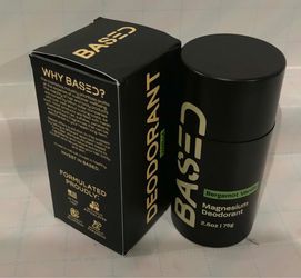 BASED BODYWORKS Bergamot Vanilla Deodorant Aluminum Free Non Toxic Sold Out Scent NEW