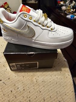 White n gold clear