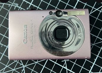 Canon Powershot SD1100 IS Digital ELPH 8MP Pink Digital Camera
