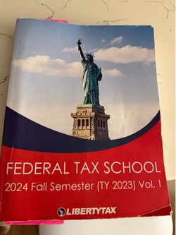 Liberty tax school books