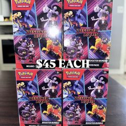 Pokemon Destined Rivals Booster Bundle 