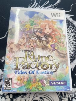 Rune Factory: Tides Of Destiny Nintendo Wii